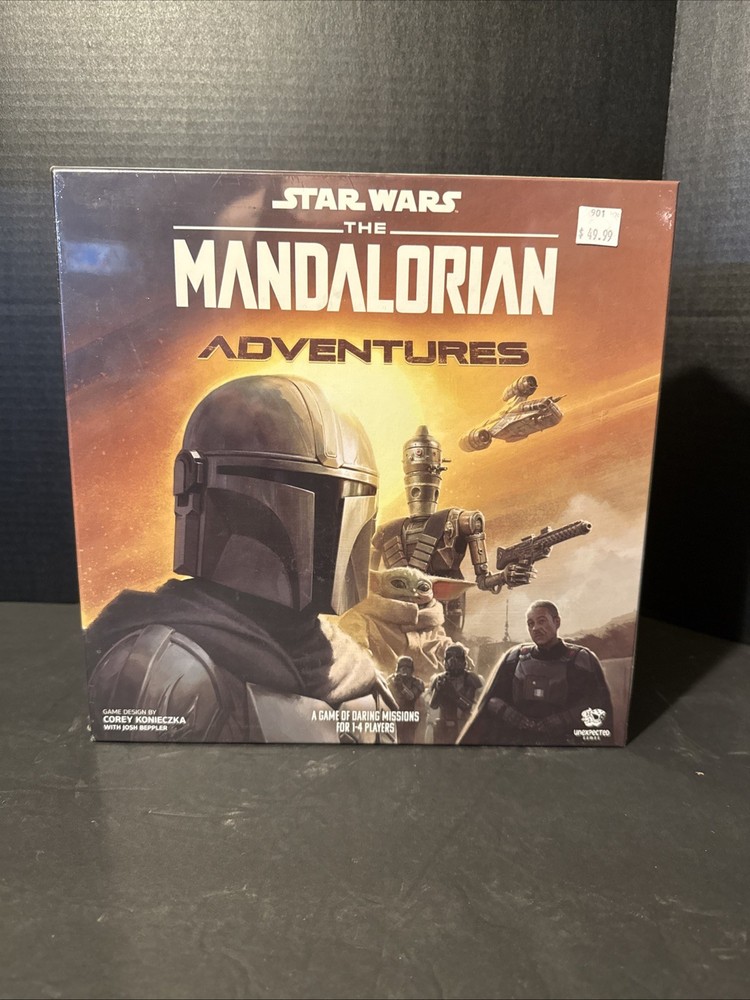 Star Wars: The Mandalorian Adventures Board Game 12+ 1-4 Players 7C