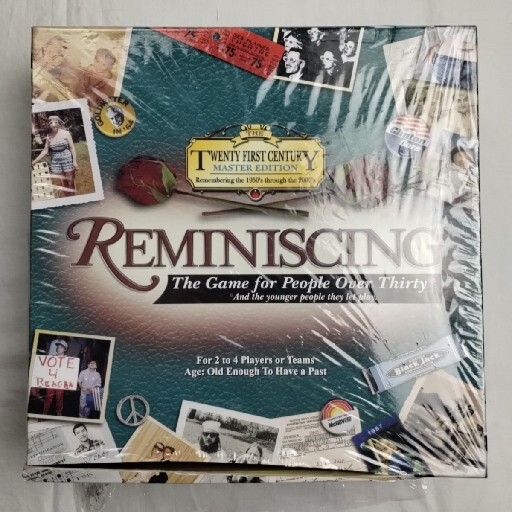 “Reminiscing” The Game for People Over Thirty Brand New Board Game