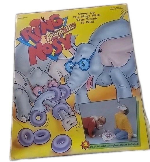 RING AROUND THE NOSY Vintage 1993 Pressman Kids Game Brand New Sealed