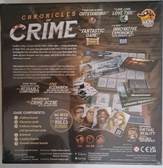 CHRONICLES OF CRIME Brand NEW Cooperative Board Game – Murder Mystery Lucky Duck
