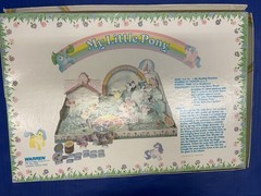 Vintage 1983 My Little Pony Game. Hasbro-Warren Paper Co. Good Condition.
