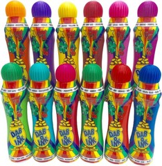 Dab-O-Ink 3Oz Bingo Daubers – Mixed Colors – 12Ct