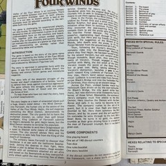 Valley of the Four Winds Game Swords Sorcery Games Workshop 1980