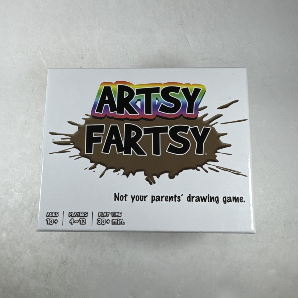 Artsy Fartsy Card and Drawing Game by TwoPointOh! Games Ages 10+ (opened Unused)