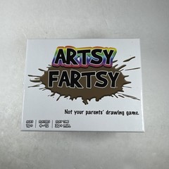 Artsy Fartsy Card and Drawing Game by TwoPointOh! Games Ages 10+ (opened Unused)