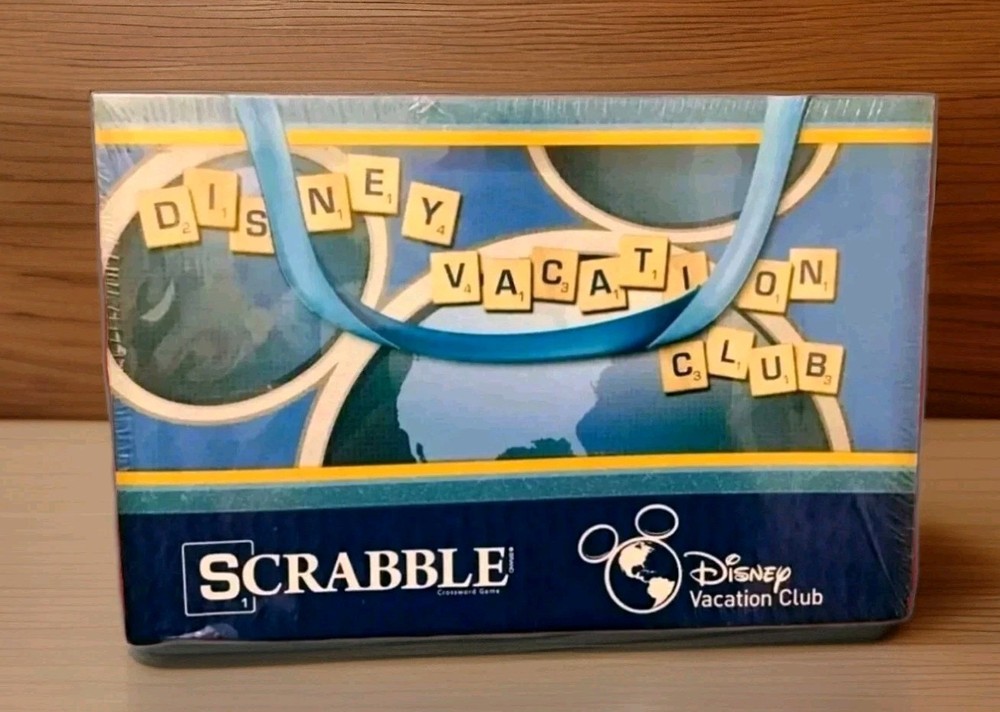 Hasbro Disney Vacation Club Scrabble **Factory Sealed**