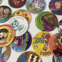Vintage 90 ’s POG Collection – Lot of 150+ POGs As Seen In Photos