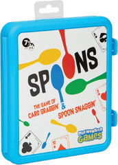 Spoons in a Case, Card Games for Kids – Spoons Game, Fun Family Games for Kids a