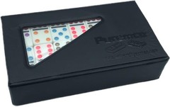 University Games, ChickenFoot Double 9 Color Dot Professional Size Dominoes f…