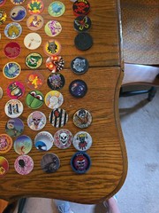 Vintage 90 ’s Pog Collection – Lot of 250+ Pogs And 14 Slammers