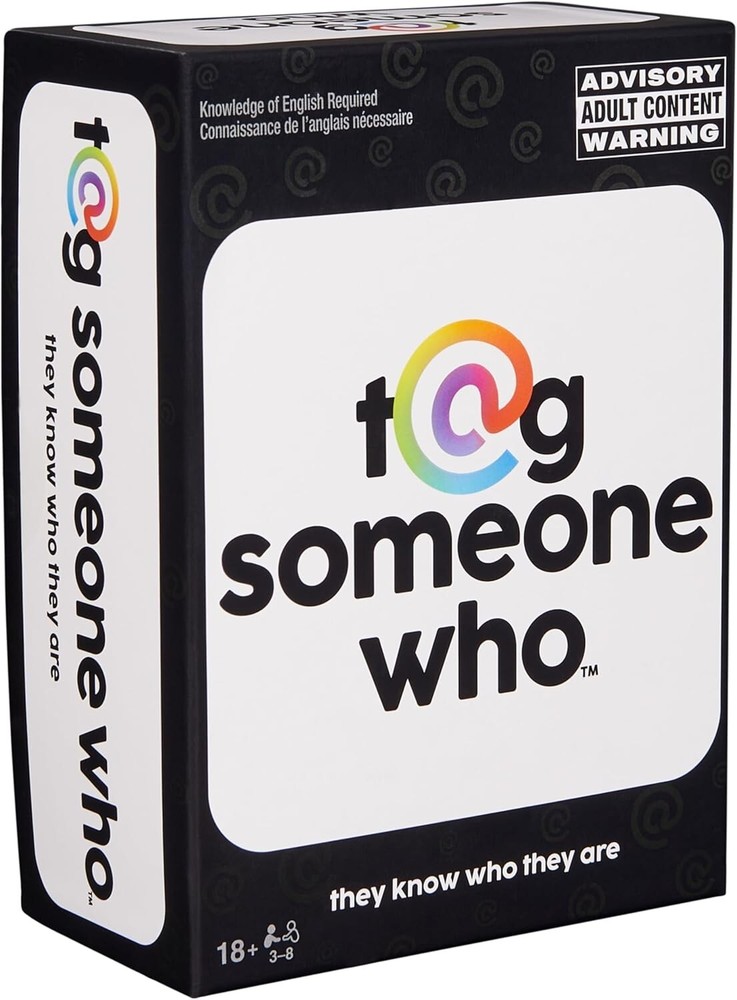 Spin Master Games, Tag Someone Who for Adults & Teens Ages 18+ Brand New