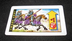 Battle Masters Board Game #4210 1992 ~ Replacement CHAOS ARMY CARD #4