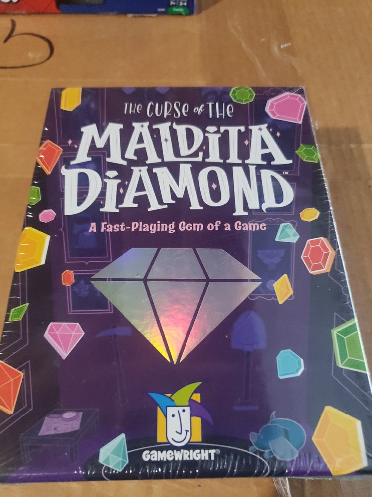 The Curse of The Maldita Diamond Game NEW Sealed Gamewright Kids Family Ages 8+