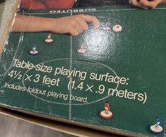 Subbuteo Table Soccer Club Edition Board Game Jokari 1981 Box Worn Contents VG