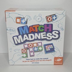 Match Madness Game FoxMind 60 Challenges Family Puzzle Game COMPLETE