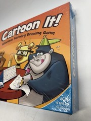 FACTORY SEALED NEW THINKFUL JR~ Cartoon it! – Hilarious Memory Drawing Game