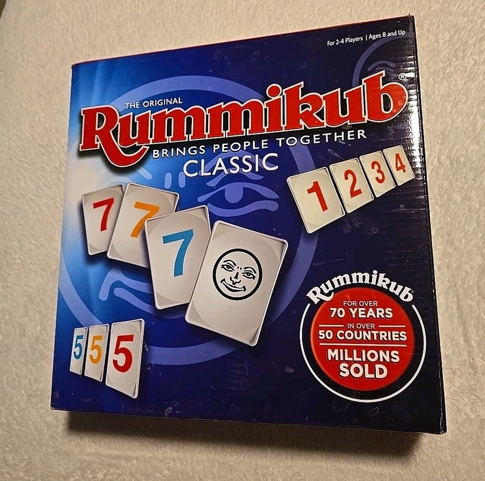 Pressman Rummikub Rummy Tile Game Classic Edition Complete