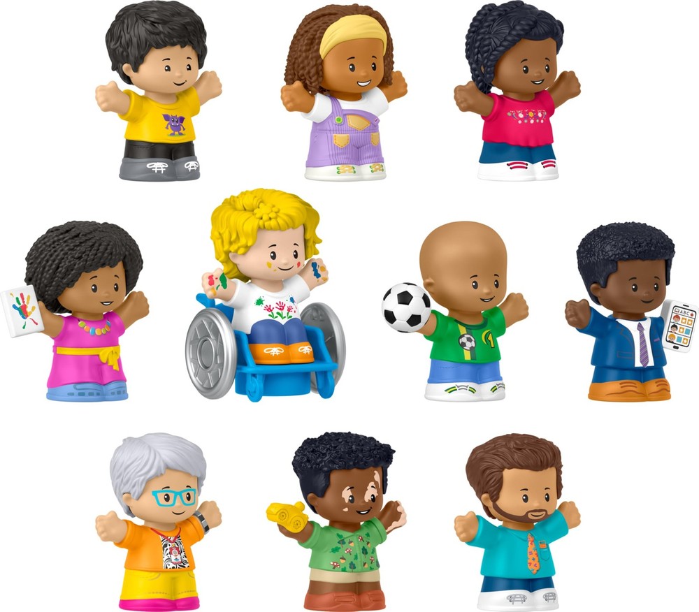 Toddler Toys Little People Classroom 10 Piece Set Fisher Price Play