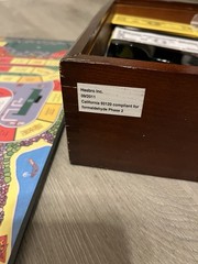 The Game of Life Vintage Game Collection Wood Box 2011 Target Exclusive