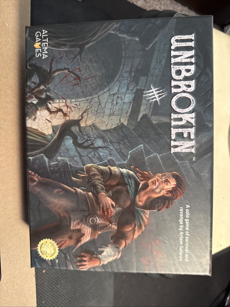 Unbroken – A Solo Card Game of Survival and Revenge