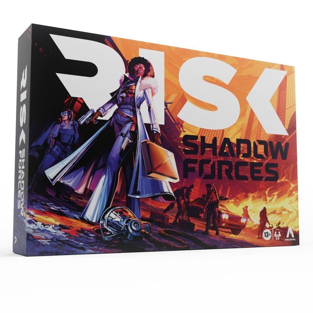 Legacy Risk Shadow Forces Board Game – Double Sided Game Board 3-5 Players, 13+