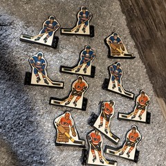 Coleco Table Hockey Game Players NY Islanders & Philly Flyers