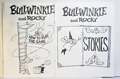 Bullwinkle and Rocky Role Playing Party Game RPG 1988 COMPLETE Unplayed MINT