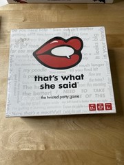 That’s What She Said The Party Game of Twisted Innuendos Board Game – New Sealed