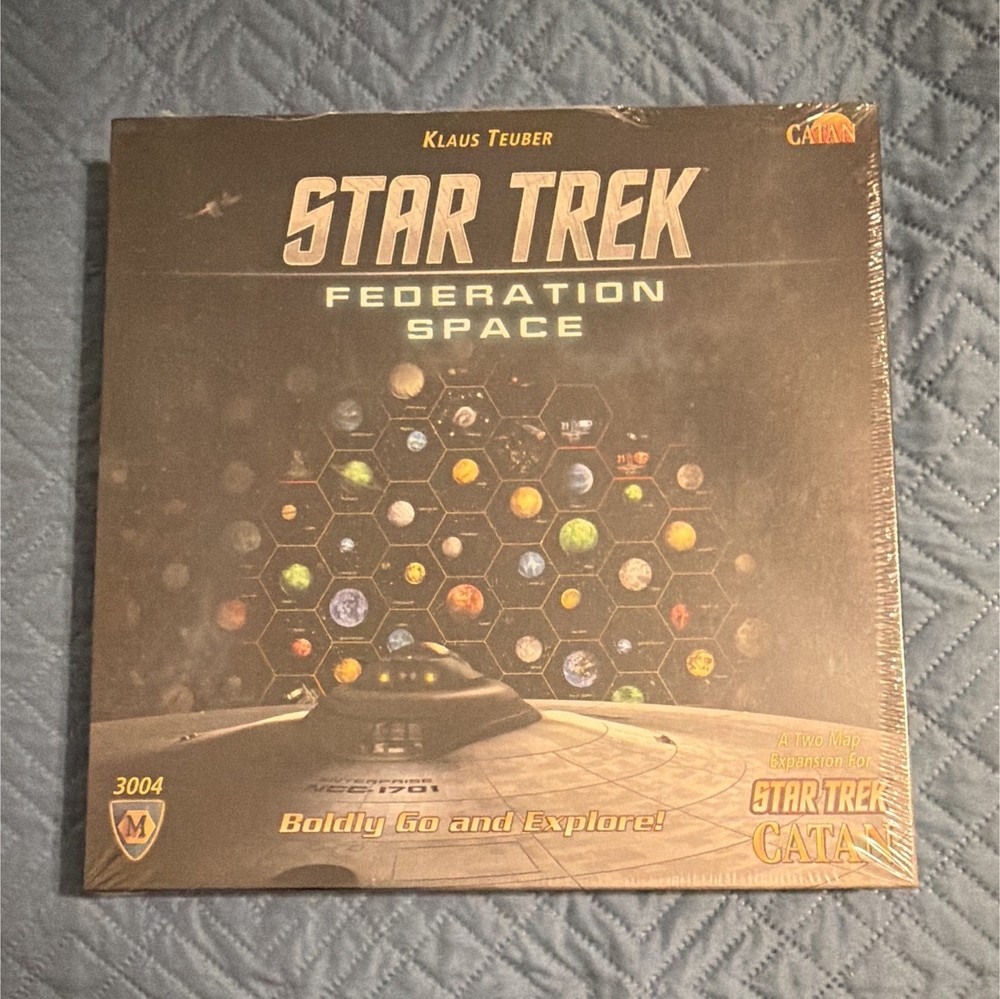 Catan Star Trek Federation Space Expansion Pack for Star Trek Catan MPN 3004