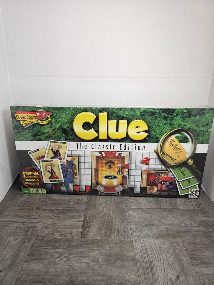 Clue The Classic Edition Board Game New and Sealed