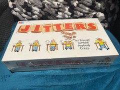 1986 Jitters Word Game by Milton Bradley Brand New Sealed Vtg Board Game