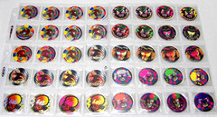 Pogs!• 360 Wrapped/Sleeved & 10 Slammers!• Holographic/Neon Themed!• See Pics!