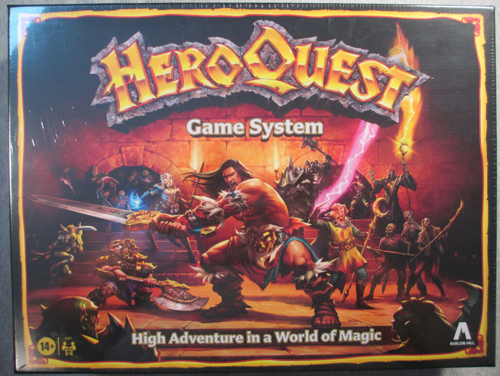 2021 Heroquest Game System – Sealed – Avalon Hill / Hasbro