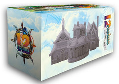 12 Realms Building Pack – Inn Stable Bazaar Miniature – Mage Company – Sealed