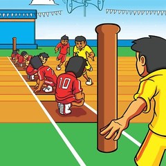 Funskool Kho-Kho: The Traditional Tag Game of INDIA Board Game Age 8+ F/S