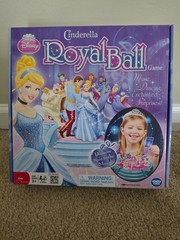 Disney Princess Royal Ball Game COMPLETE Wonder Forge 2012 Cinderella Unit Works