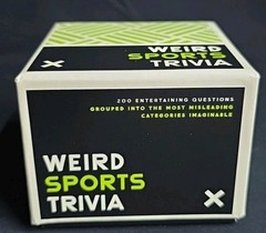 Weird Sports Trivia Design by Brass Monkey 2025 Game Mature NEW