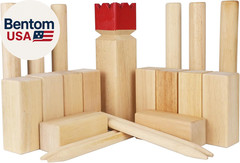 Kubb Game Set Backyard Game Set Outdoor Tossing Game Set with Carrying Bag