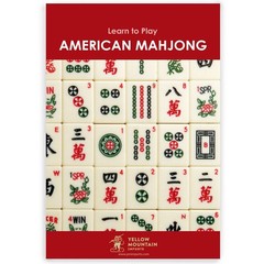 Mini American Mahjong Travel Set with Nylon Case, Racks, Wind Indicator and Dice