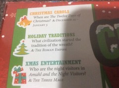 Cobble Hill Christmas Trivia Game – Portable Car Activity – Ages 12 and Up