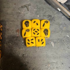 92 Zombicide Dice – 15 Sets (including rare sets)