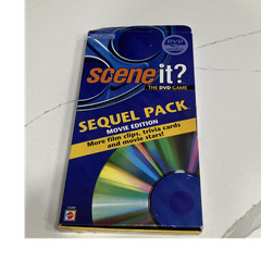 Mattel Scene It? Sequel Pack Movie Edition Extension Pack DVD & Trivia Cards