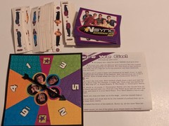 NSYNC Backstage Pass Board Game Patch Games 2000 PIECES ONLY – See Video