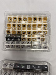 Too Many Bones Dice Sets W/Clear Storage Trays. Unknown What Set They’re From?