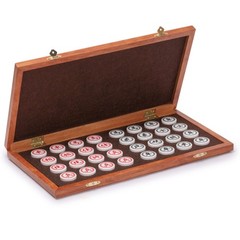 Yellow Mountain Imports Chinese Chess (Xiangqi) Set with Folding Rosewood Veneer