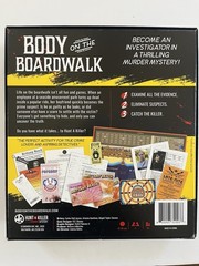 Hunt A Killer Mystery Game Body On The Boardwalk Family Game Murder Mystery