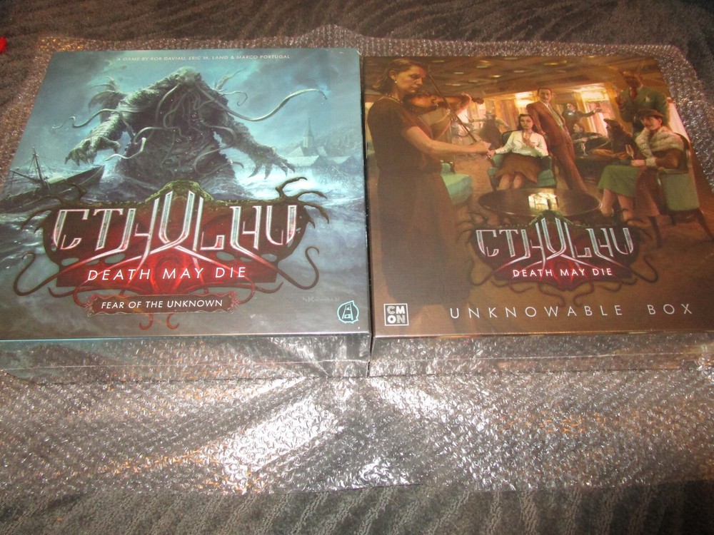 NEW Cthulhu Death May Die Unknowable Pledge Stretch Goals Kickstarter Exclusive
