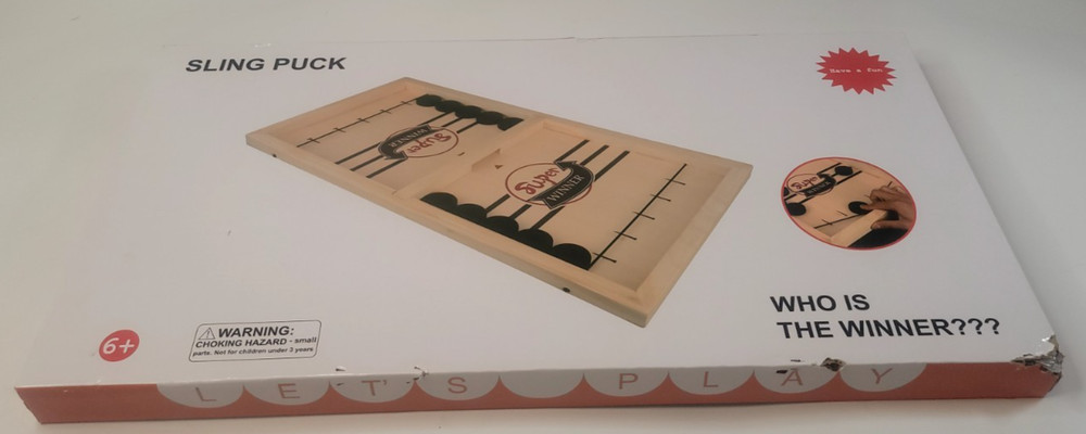 Large Fast Sling Puck Table Game Night Hockey Board Game Board Game Super Winner