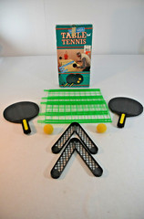 Vintage Soft Ball Table Tennis Game Venture Complete