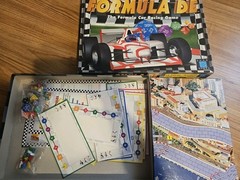 Vintage Formula DE Board Game Euro Games F1 Racing 100% Complete